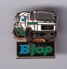 RARE PINS PIN'S .. CAMION TRUCK WAGEN MAN BTP TOUPIE BETON BTOP FRANCE ~D8