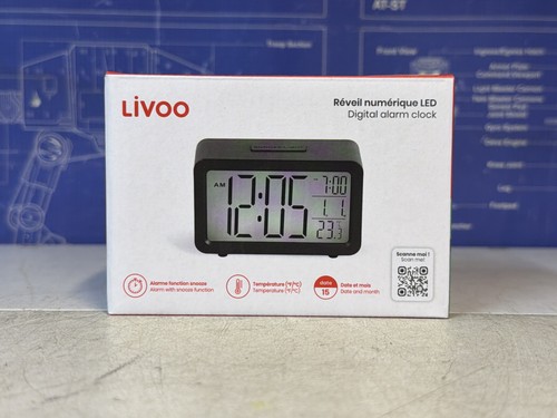 Réveil numérique led livoo - led,