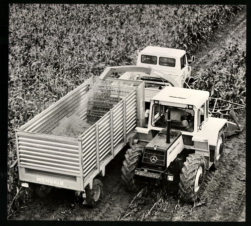 Photographie tracteur mercedes - photographie,