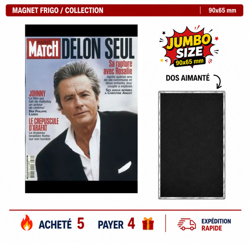 Magnet frigo alian delon v4 - magnet,