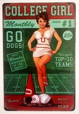 PLAQUE DECORATIVE SEXY PIN UP