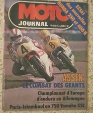 Magazine MOTO JOURNAL. n 370. 29 Juin 1978