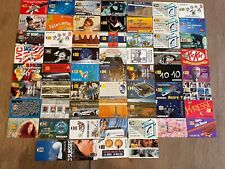 Gros Lot Télécartes Cartes Téléphoniques Ancien Vintage Rétro Collection Ps1