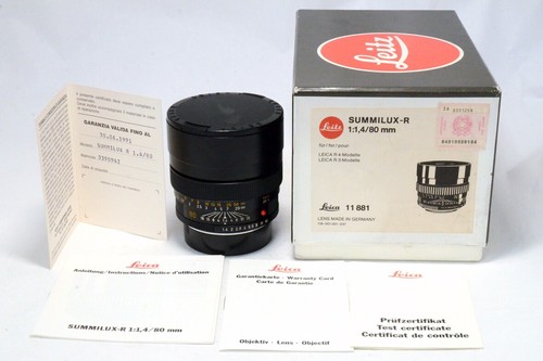 Leica summilux 4 80mm - leica, summilux-r