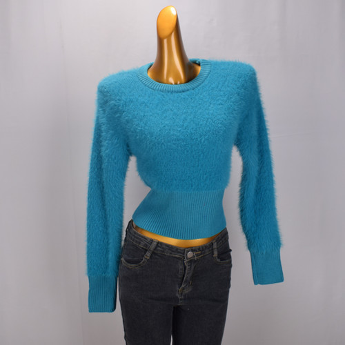 Femme faux mohair fourrure - femme,