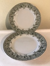 MOULIN DES LOUPS HAMAGE 2 ASSIETTES PLATES MODÈLE MÛRIERS 