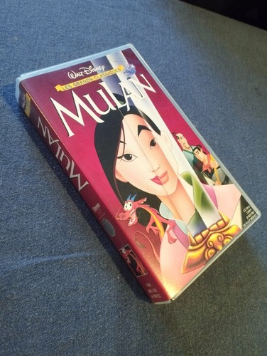 Mulan disney cassette - disney, vhs
