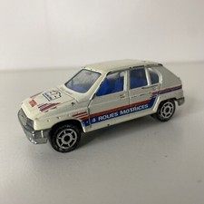 Majorette Citroen Visa Chrono Blanc 1/52 Métal Voiture Miniature Made In France 