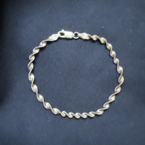 Bracelet argent 925 maille - argent,