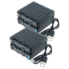 2 Batteries pour Sony PBD-D50