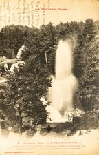 Carte Postale Ancienne ❤️La Montagne Noire  Cascade et gerbe de St-Ferréol