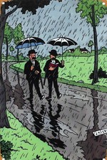 Tintin Plaque Métal