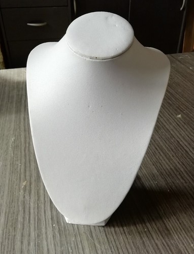Buste présentoir blanc - buste,