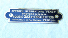 Plaque appareil respiratoire