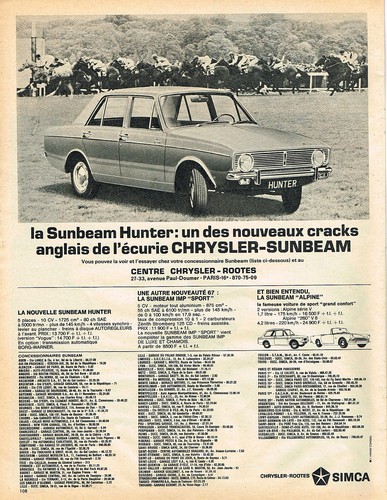 Publicite advertising 1965 - ,