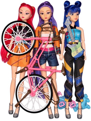 Lot poupées fashion - lot,