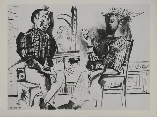 Pablo picasso comédie - pablo, :