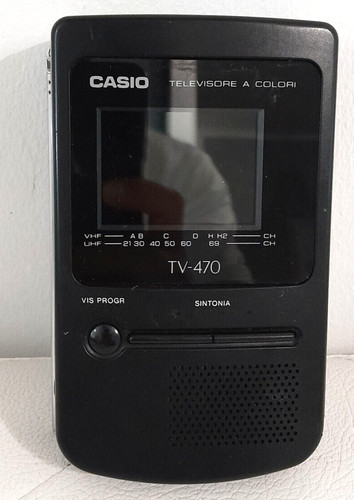 Vintage casio 470 lcd - casio, tv-470