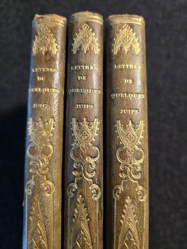 Lettres quelques juifs - quelques,
