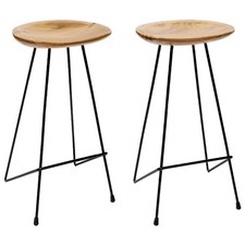 Lot de 2 Tabourets de Bar