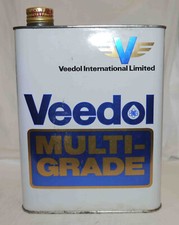 Ancien bidon huile plein