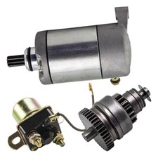 Starter Drive & Relay Solenoid for POLARIS ATV SPORTSMAN 500 1996-2002 démarreu