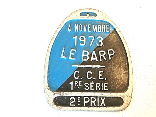 Chevaux plaque concours - plaque,