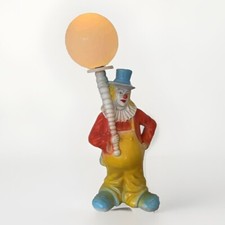 Lampe Céramique Clown Vintage