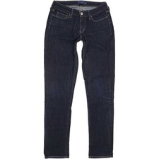 Levi's Slight Curve  Femme Bleu Straight Slim Stretch Jeans W29 L32 (80632)