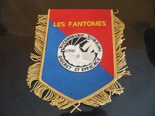 Fanion Militaire brodé ancien
