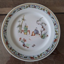 Rare : assiette plate Théodore Haviland décor Chine