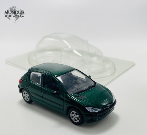 Peugeot 206 1998 vert 43 - 206, 1/43