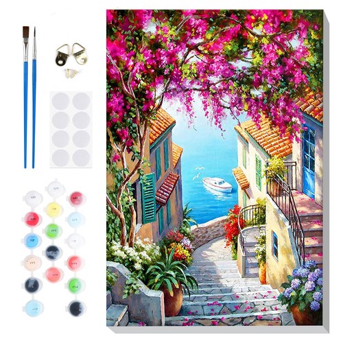 Peinture paysage par - de,