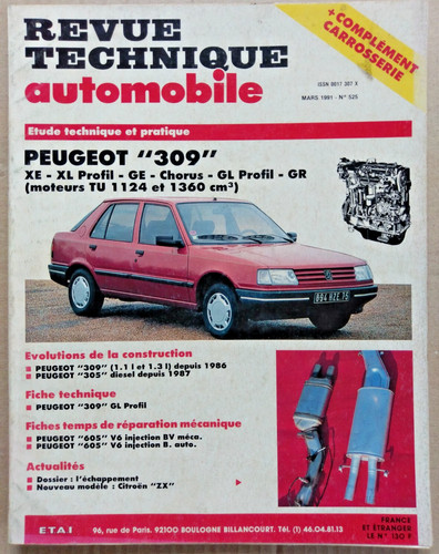 Revue technique peugeot - revue,