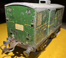 wagon hornby d'occasion fourgon postal complet ancien en état d'usage