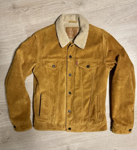 Veste levis leather sherpa - veste,