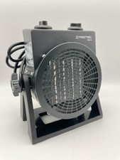 Chauffage Céramique Trotec TDX 10 2000 W 2 kW Noir Pour Bureau Grow Serre