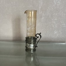 Mesure À Whisky Doseur Double - Socle en Étain  véritable Avec Poinçon