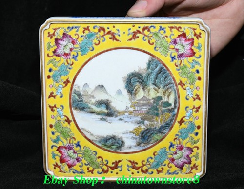 Old qing yongzheng enamel - old,