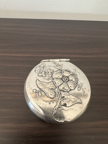Boîte poudre miroir art - boîte,