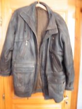 TROIS QUART STYLE VESTE taille XL pour HOMME CUIR AGNEAU annee 1990 occassion