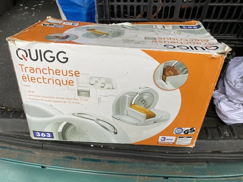 Trancheuse electrique quigg - electrique,