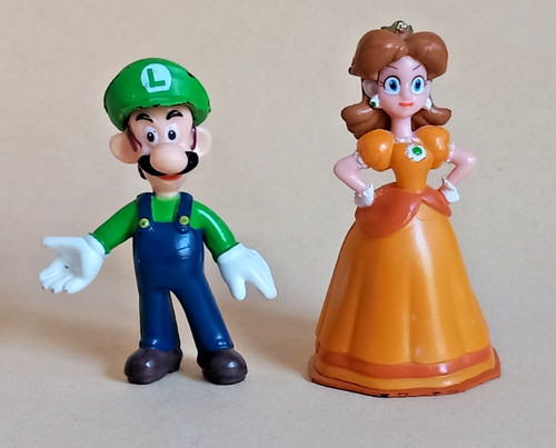 Figurines pvc super mario - super, (