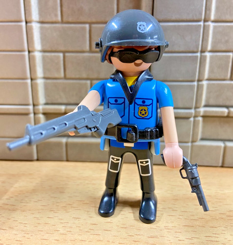 Playmobil personnage policier - playmobil,
