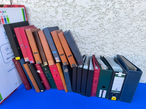 Lot vrac classeurs albums - lot,