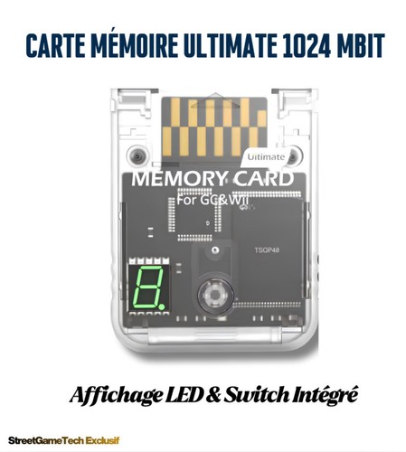 Carte mémoire 1024 mbit - carte,