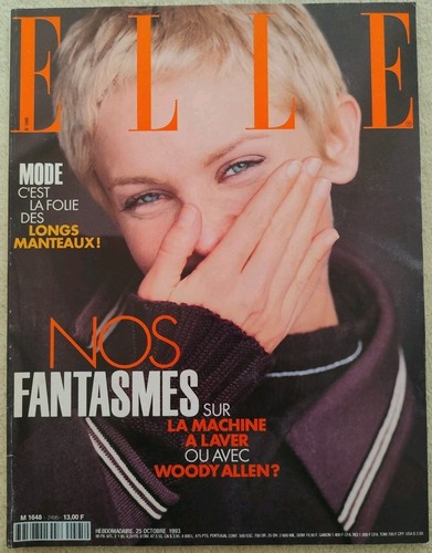 French magazine elle oct 1993 - magazine,