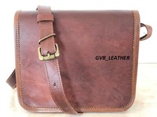 9" Pochette Besace En Cuir