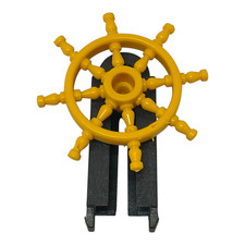 sympa pièce  bateau pirate  5810   playmobil ( corsaire , gouvernail  ) 0588