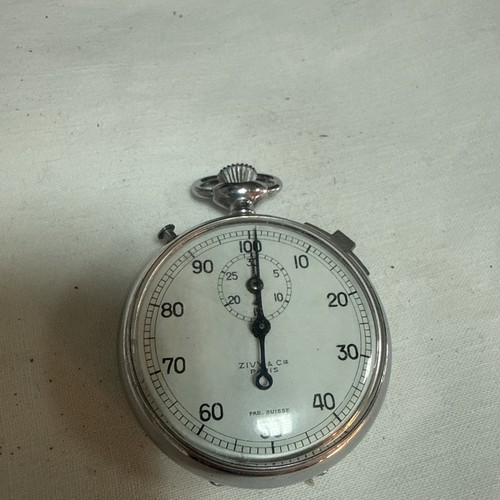 Chronomètre vintage métal - en,